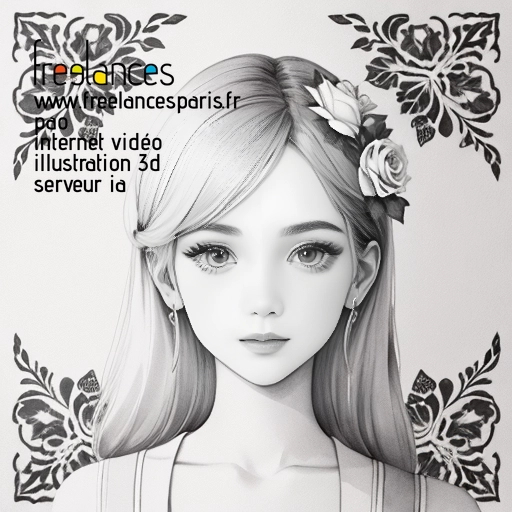 Pao mise en page internet vidéo illustration 3d serveur IA générative AI freelance paris studio de création magazines 8UQGLKI0